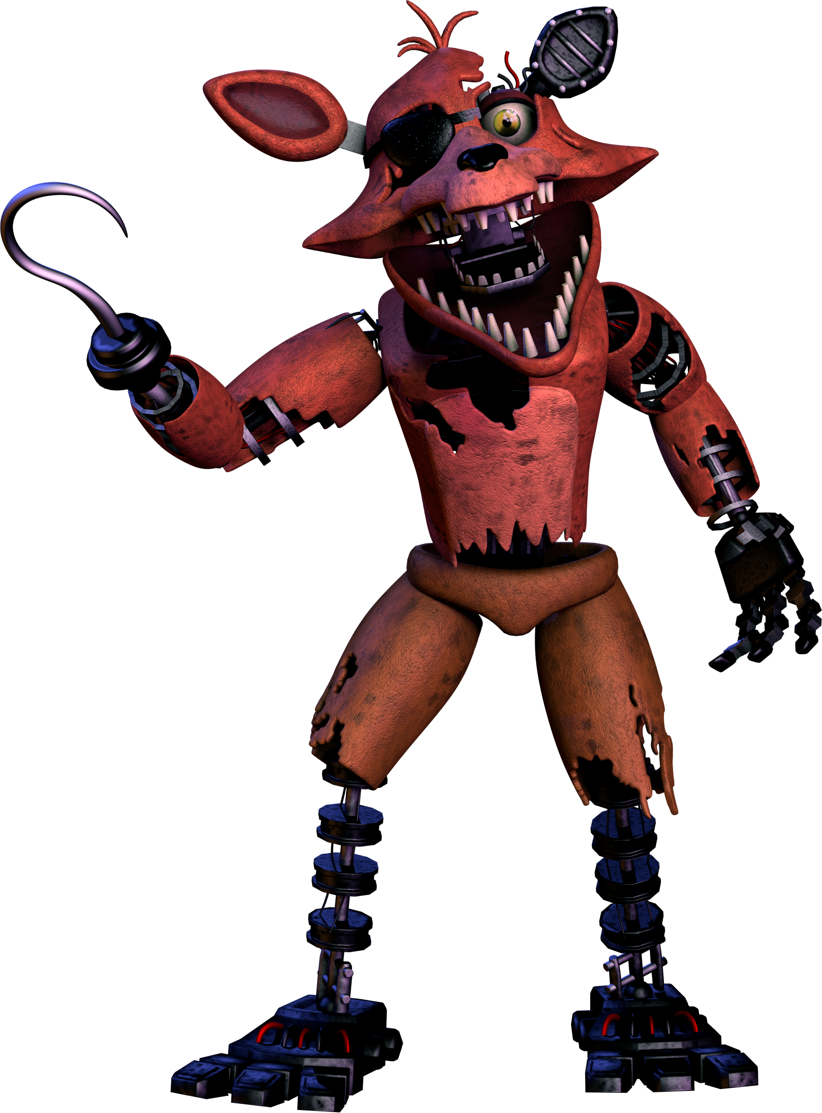 withered foxy action figure